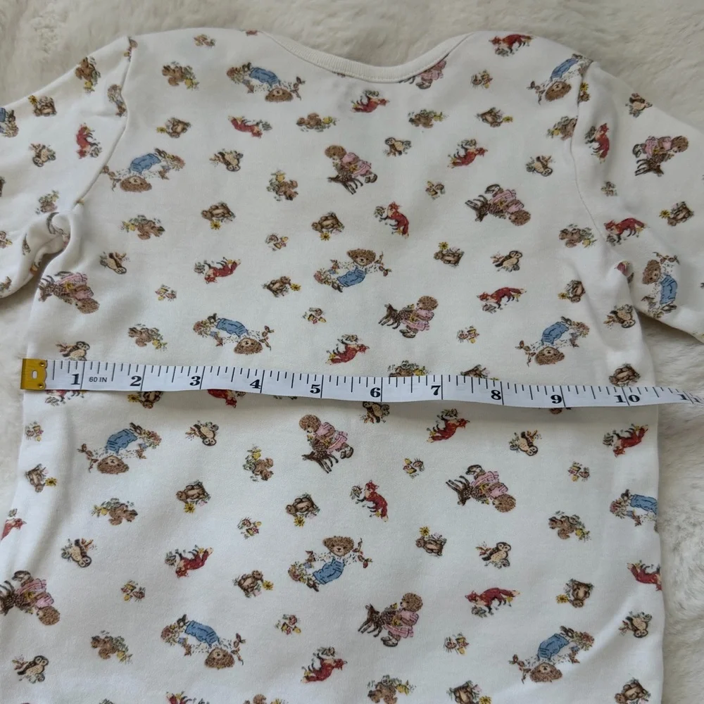 Ralph Lauren Cotton Bear 🐻 Floral 🌸 Print Girls Bodysuit Set- 24 M